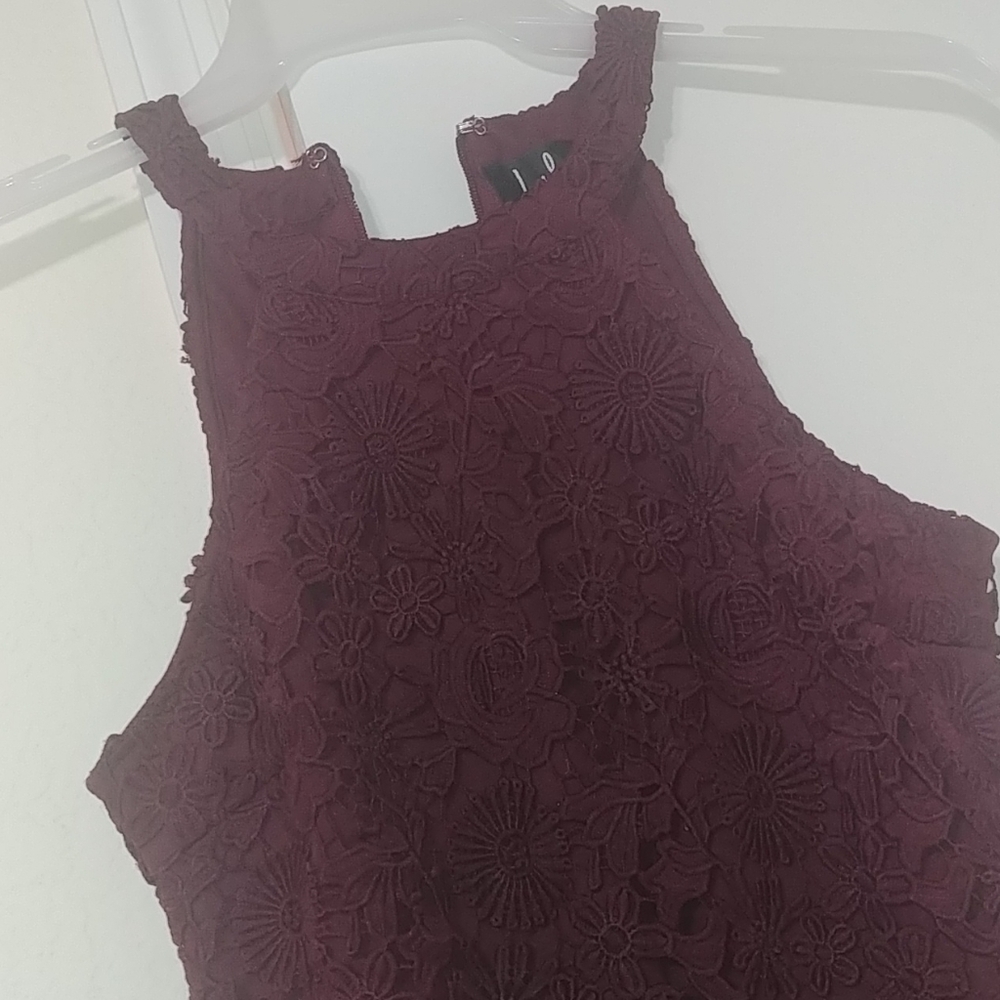 Lulus Burgundy Dress